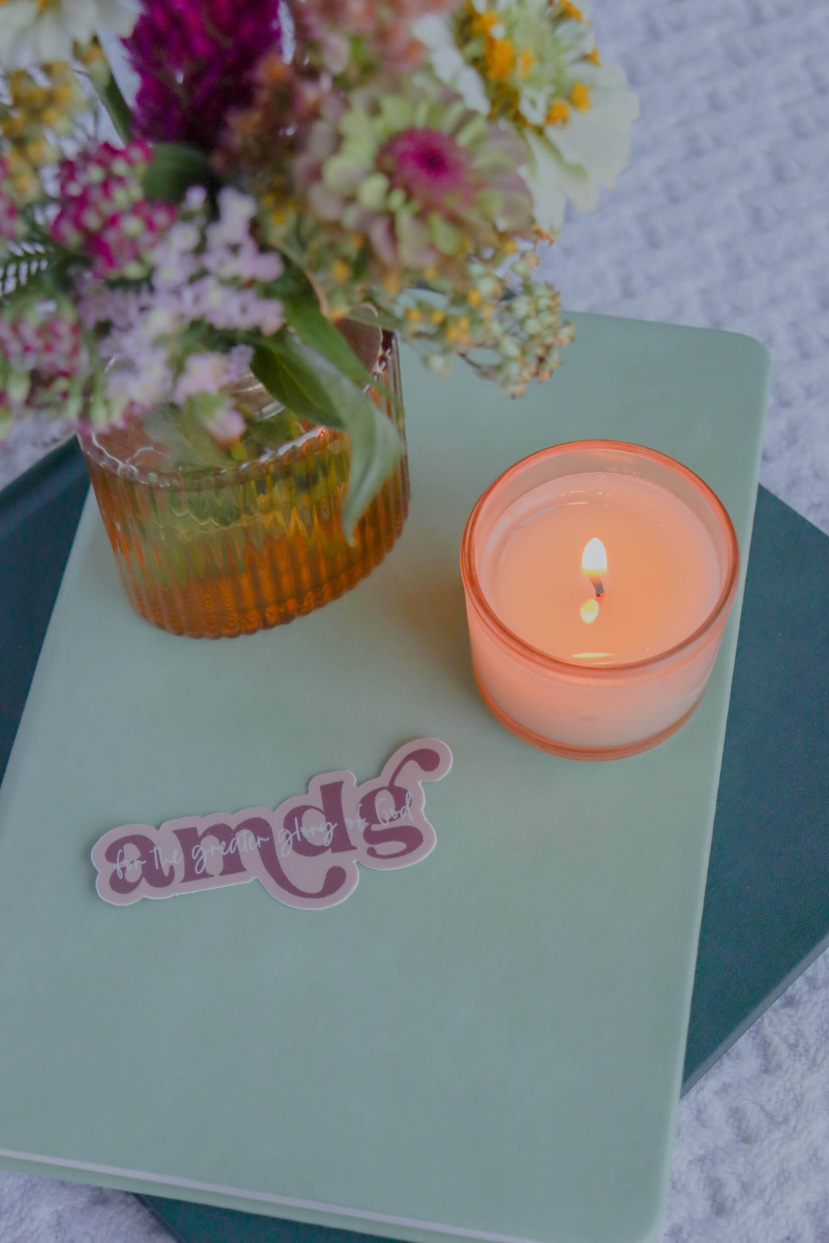 AMDG - Glory of God Catholic Sticker