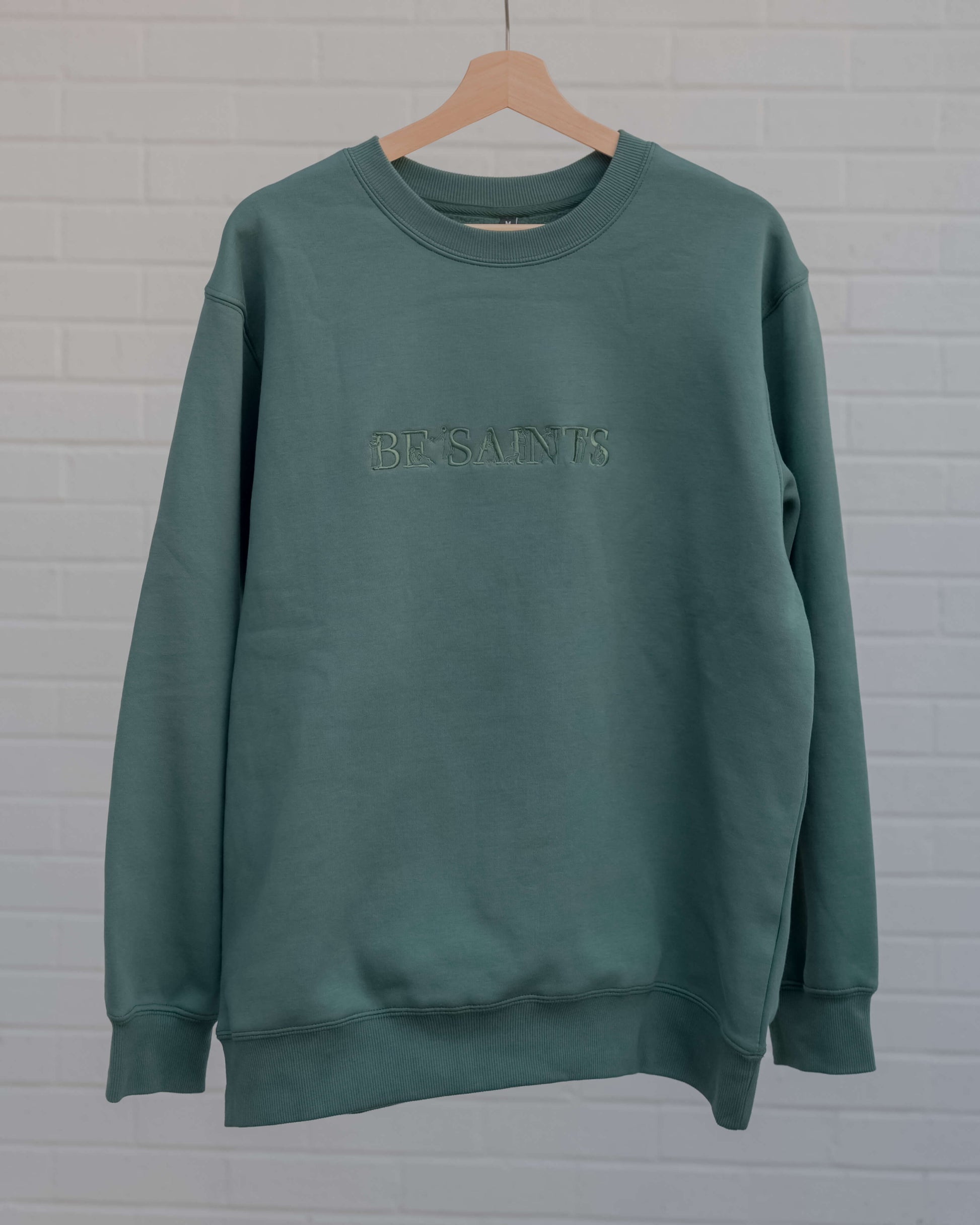 Be Saints Catholic crewneck