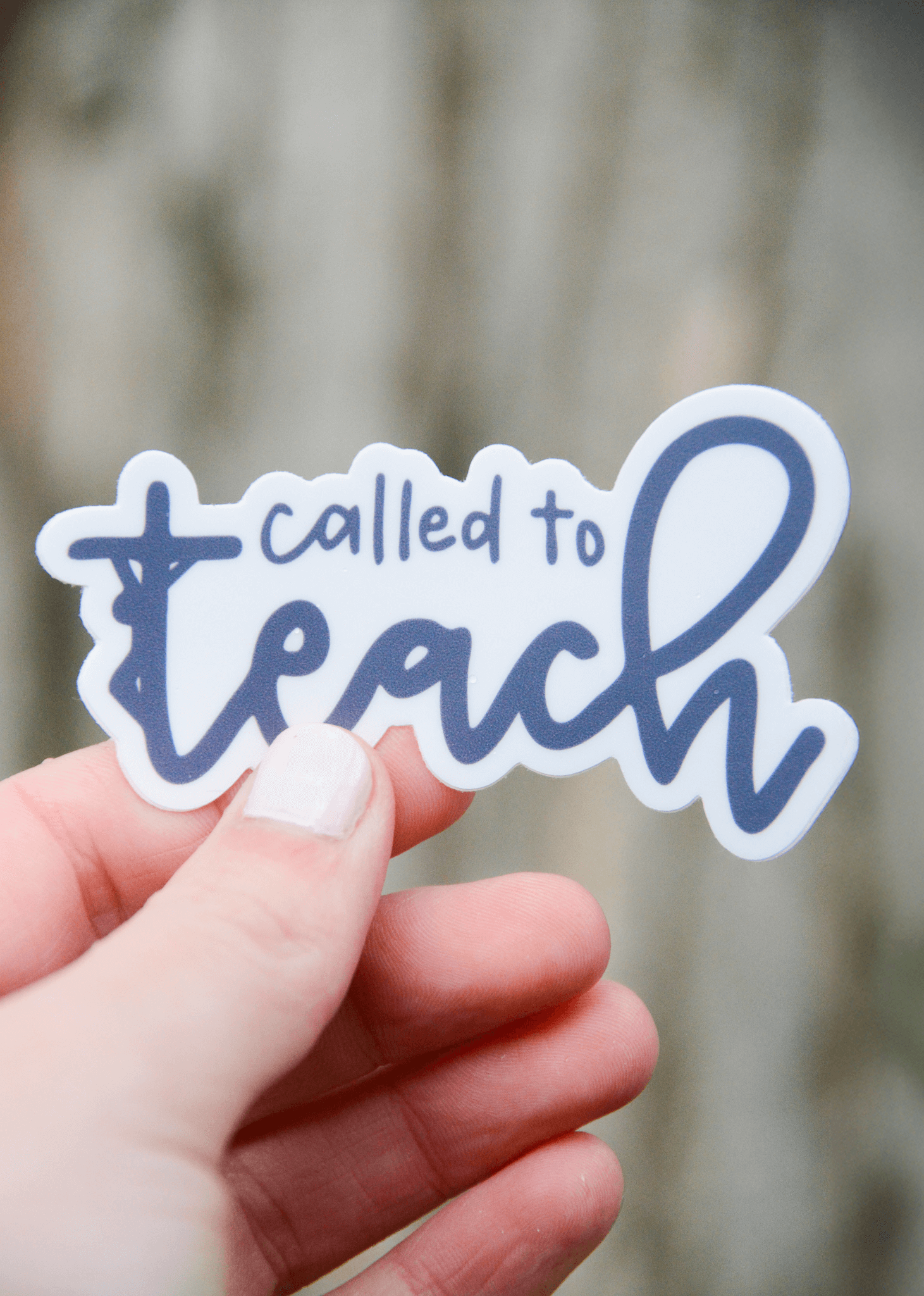 Called to Teach - Catholic Vinyl Sticker