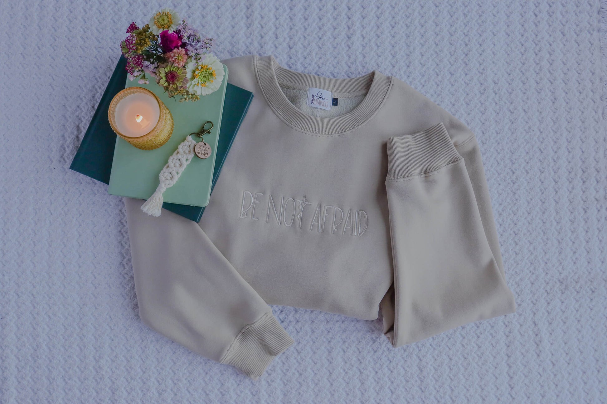 Be Not Afraid Catholic crewneck