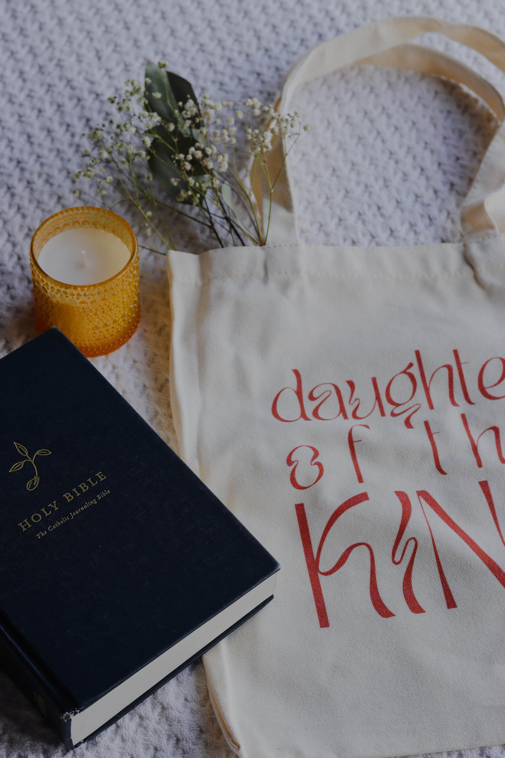 Daughter of the King tote bag