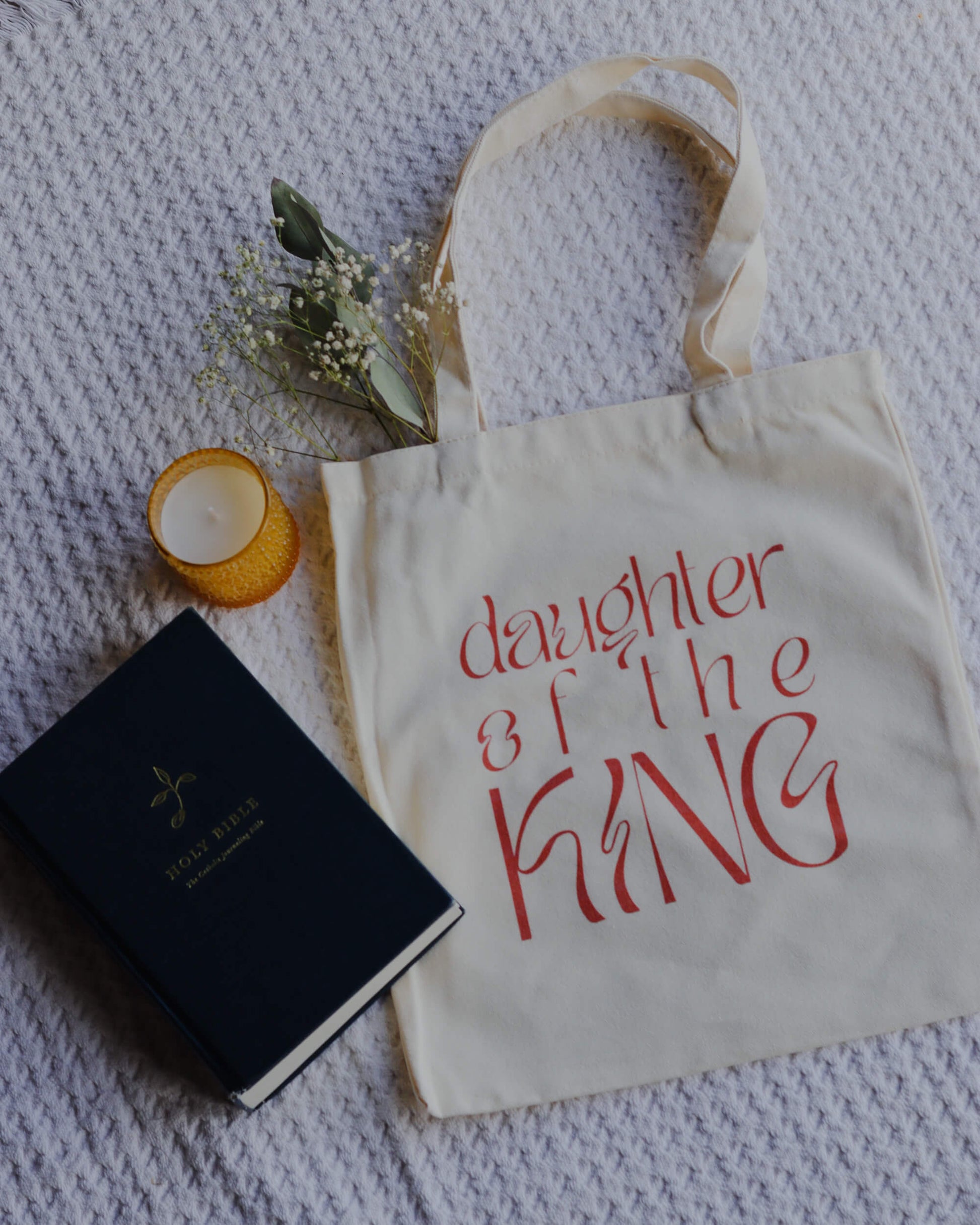 Daughter of the King tote bag