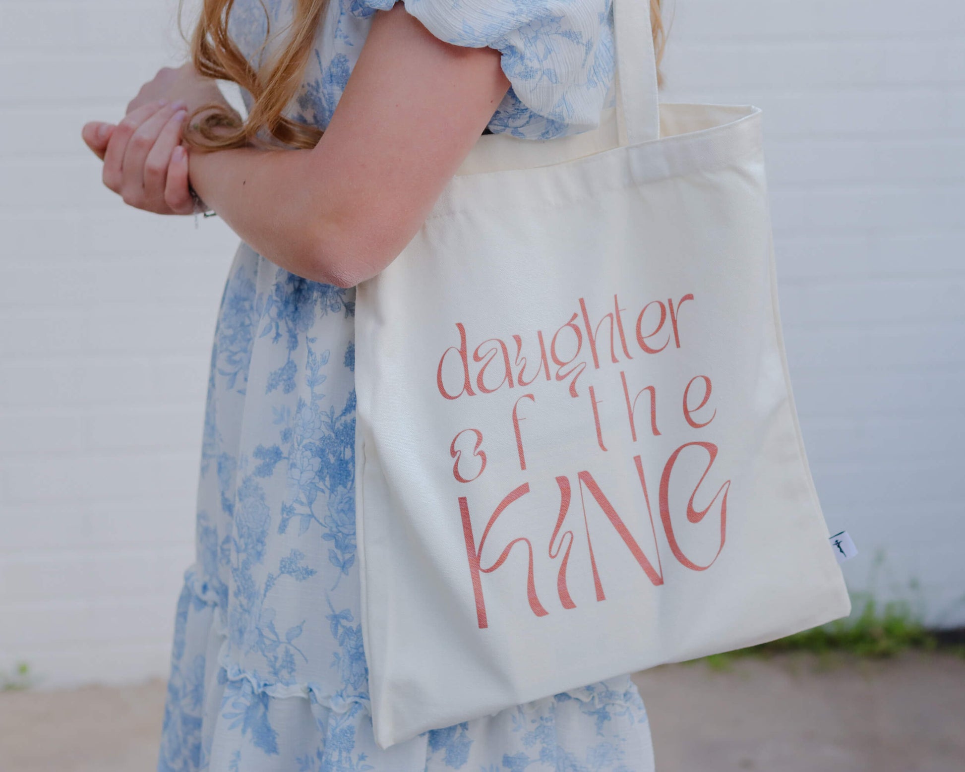Daughter of the King tote bag
