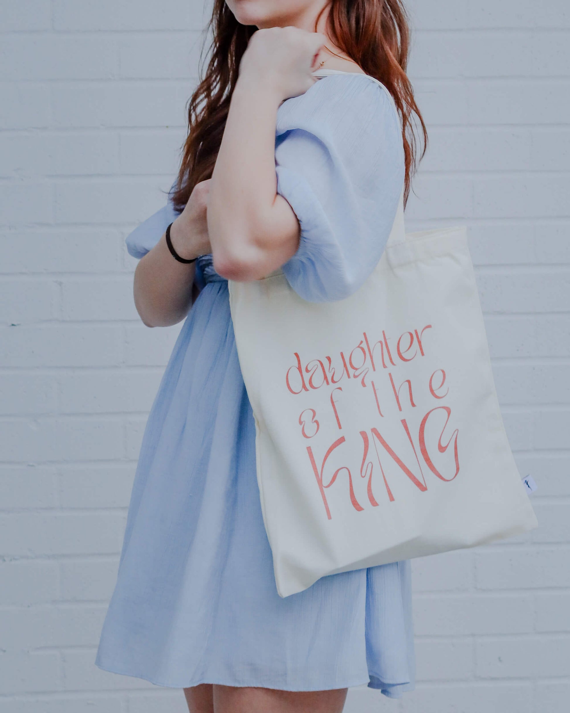Daughter of the King tote bag