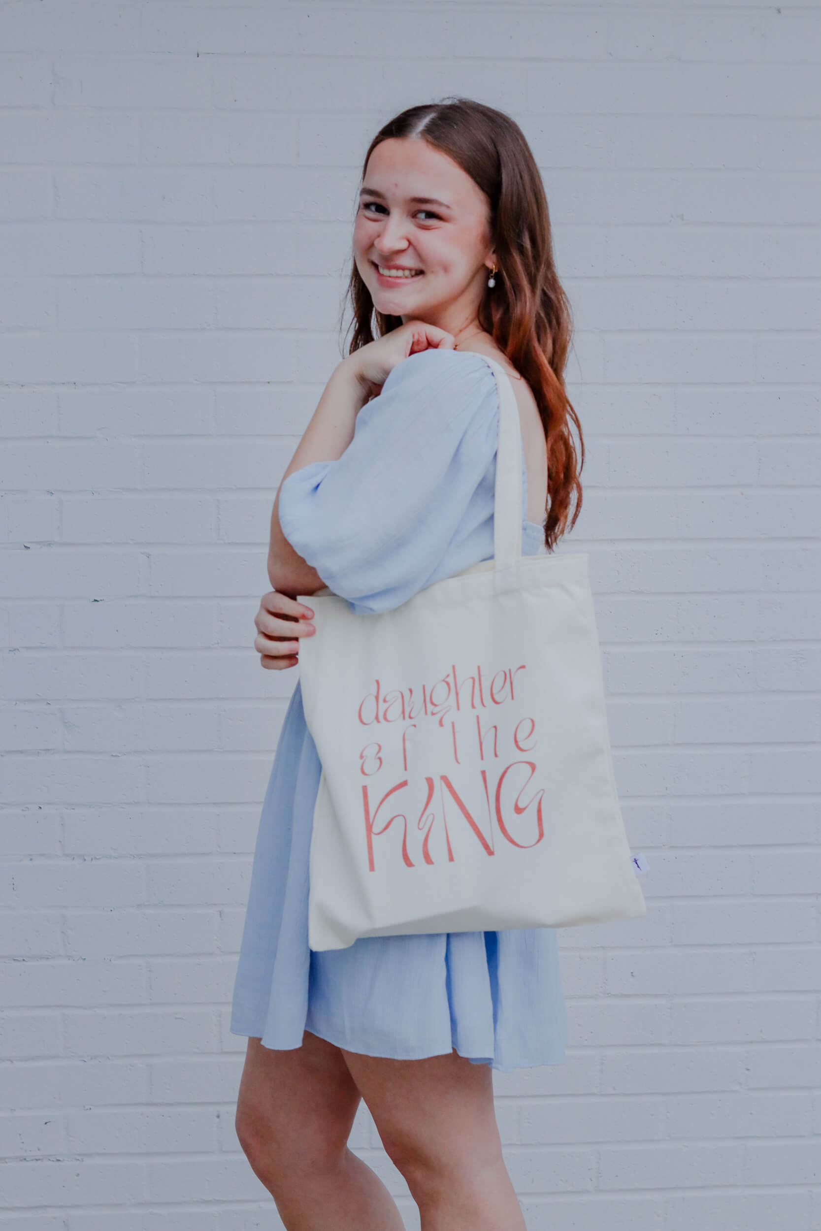 Daughter of the King tote bag