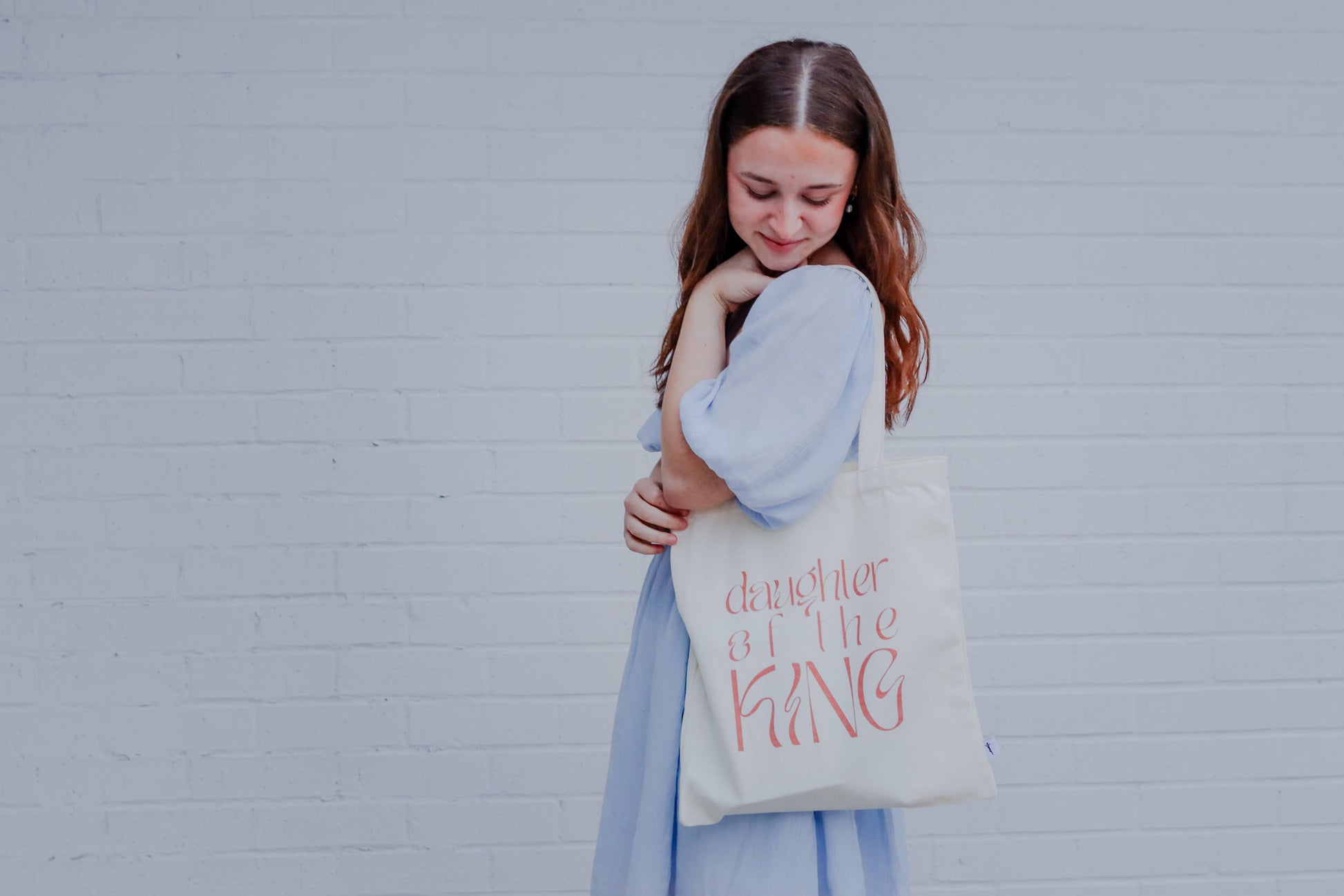 Daughter of the King tote bag