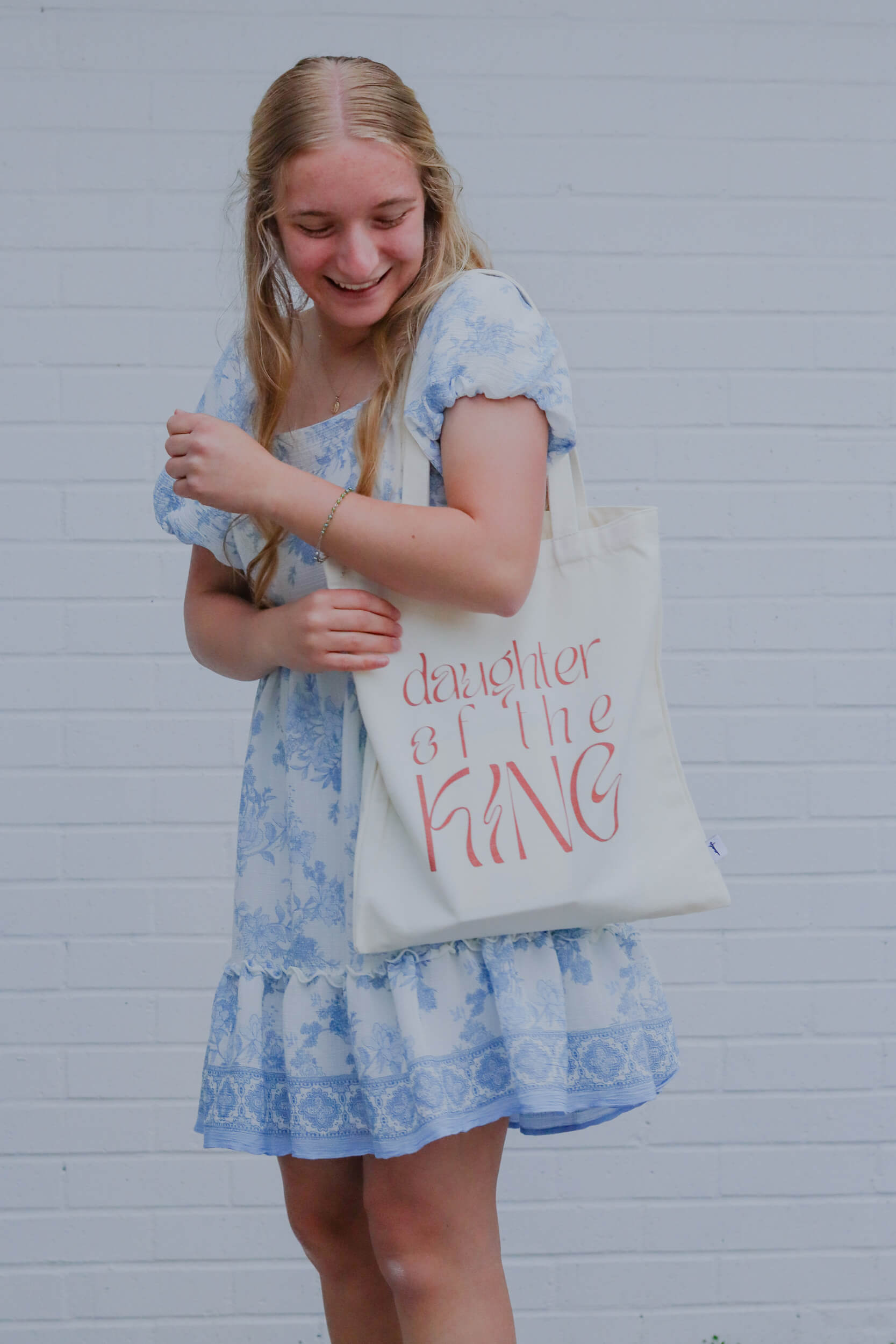 Daughter of the King tote bag