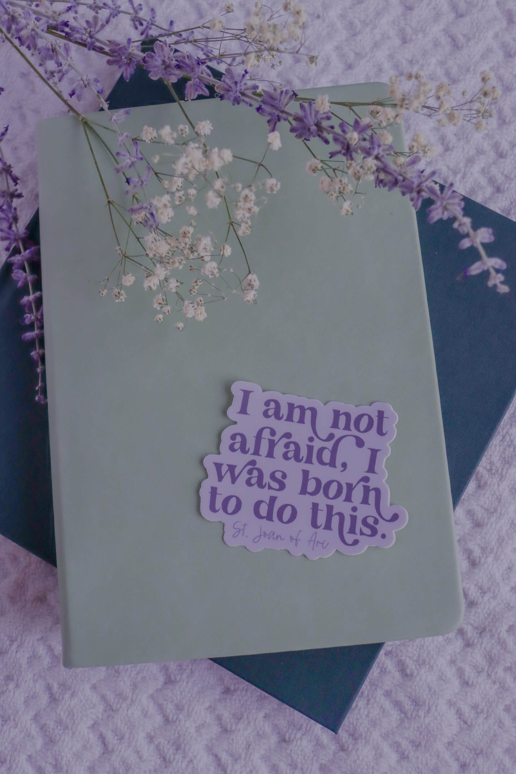 I am not afraid St. Joan of Arc Sticker