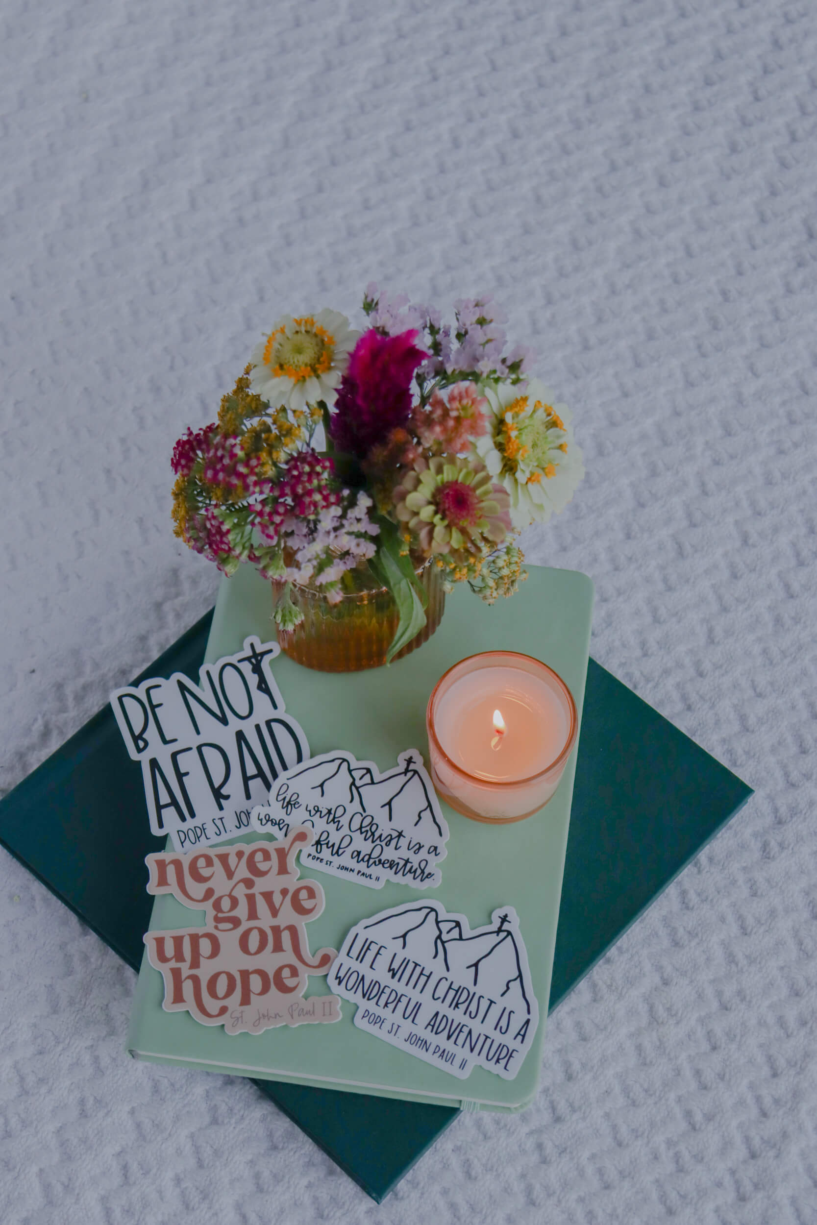 Never Give Up on Hope- JPII Sticker