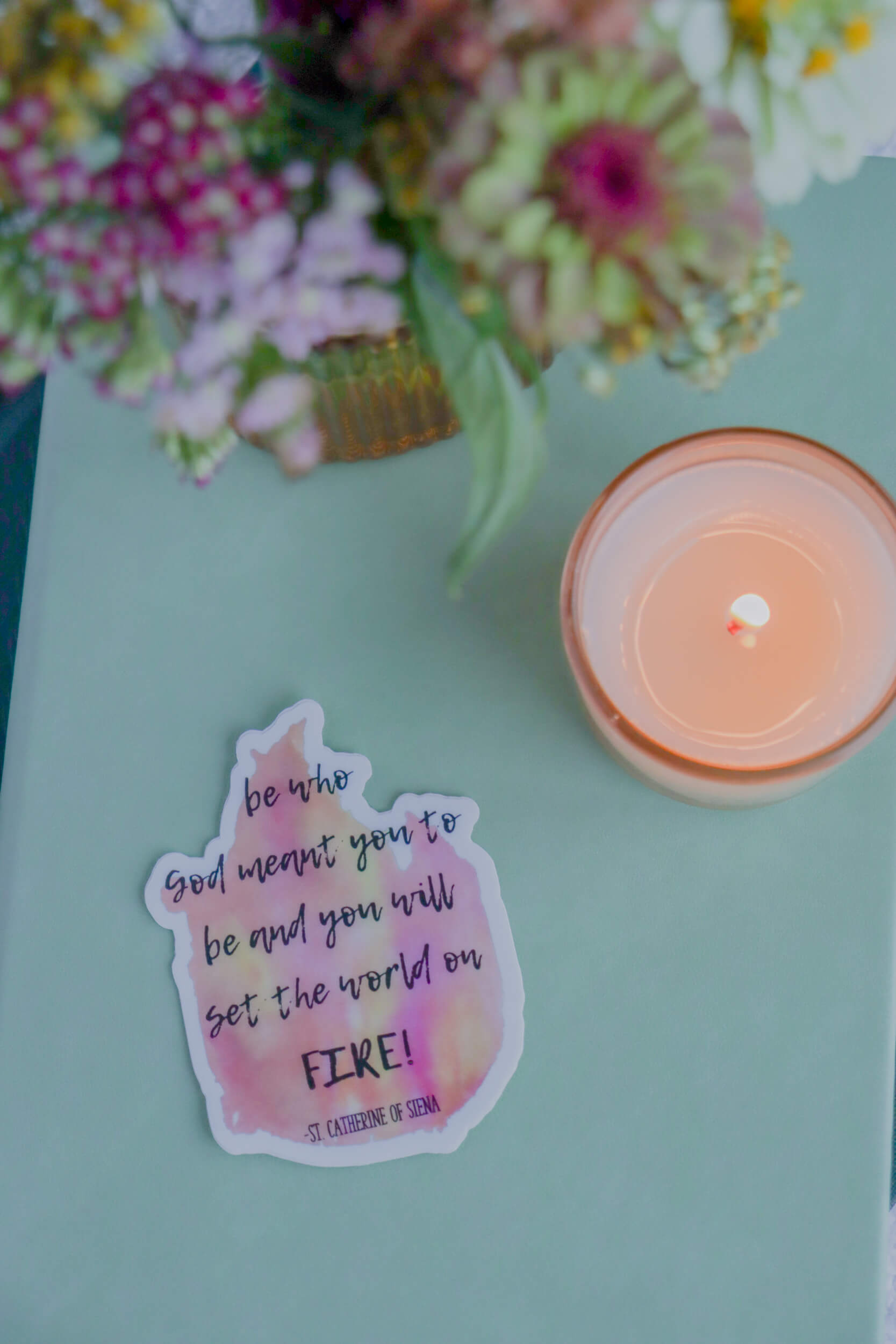 Be Who God Meant You To Be - Sticker