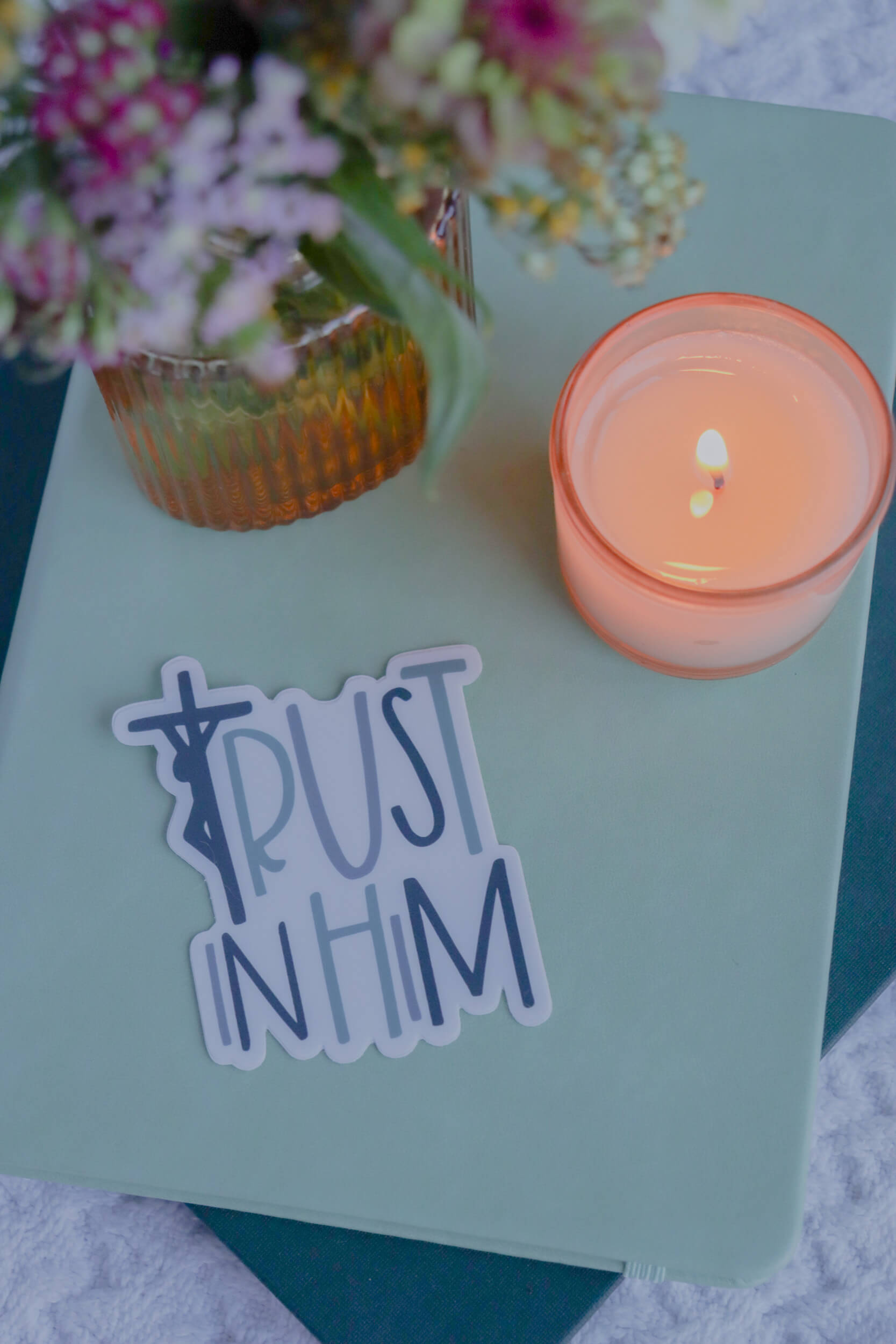 Trust in Him - Catholic Sticker - BOSCO