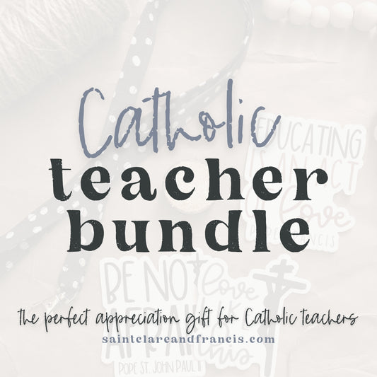 Catholic Teacher Bundle