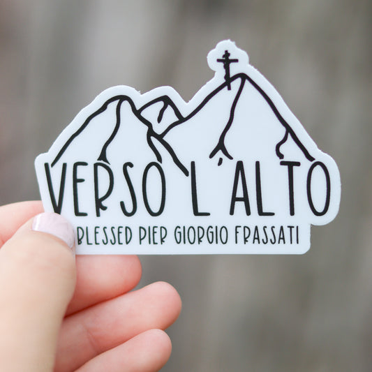 Verso L'Alto - Giorgio Frassati Sticker