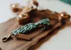 AMDG - Catholic Macrame Keychain