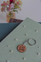 Be Not Afraid - Catholic Wood Keychain