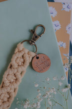Catholic Macrame Keychain - BUILD YOUR OWN