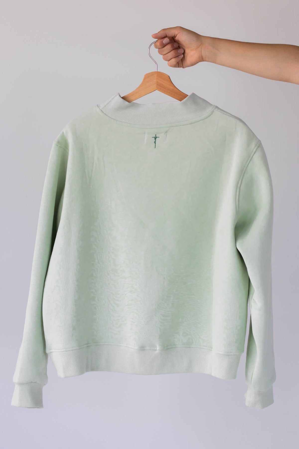 Be Saints mock neck - GREEN