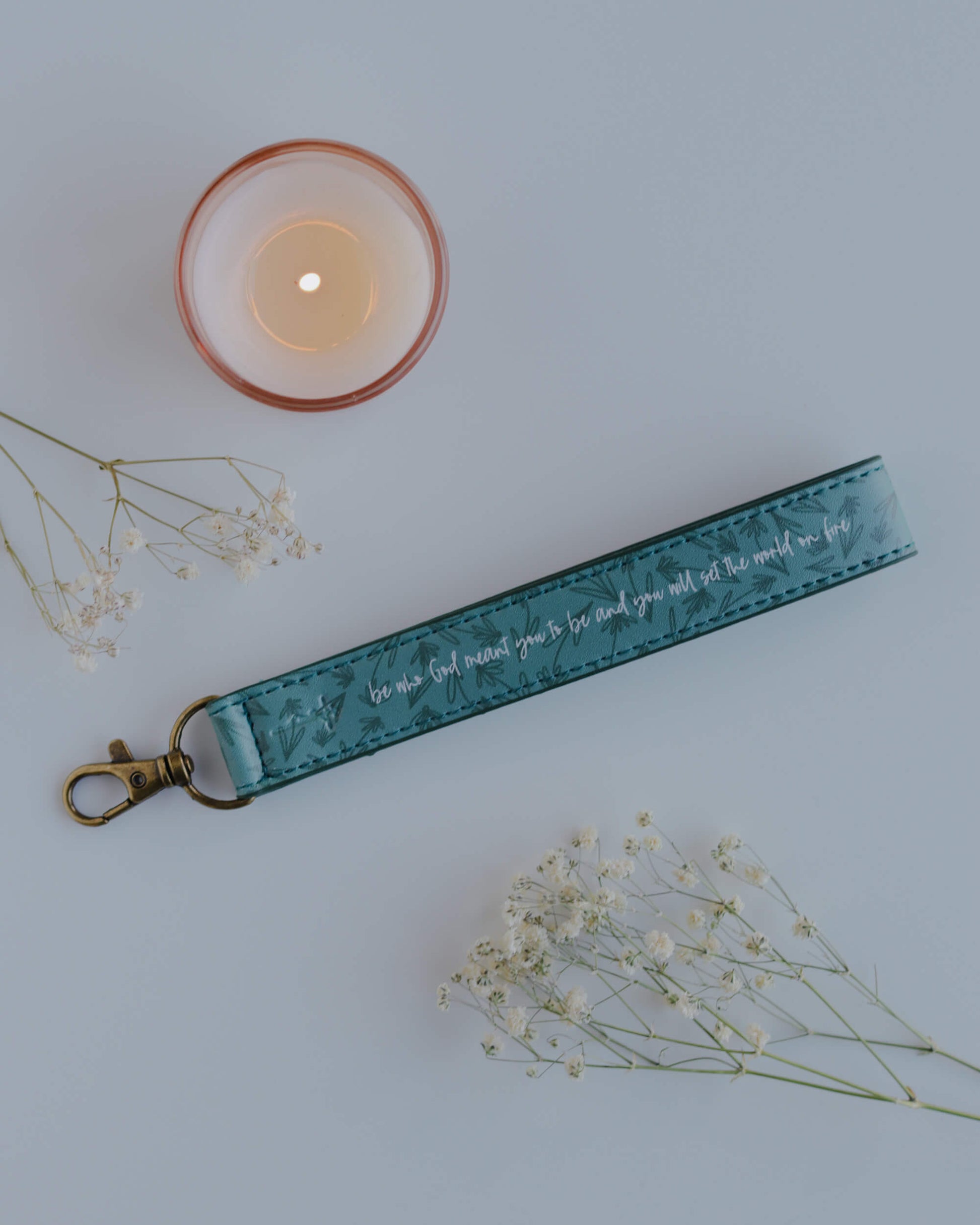 Be Who God Meant You to Be wristlet