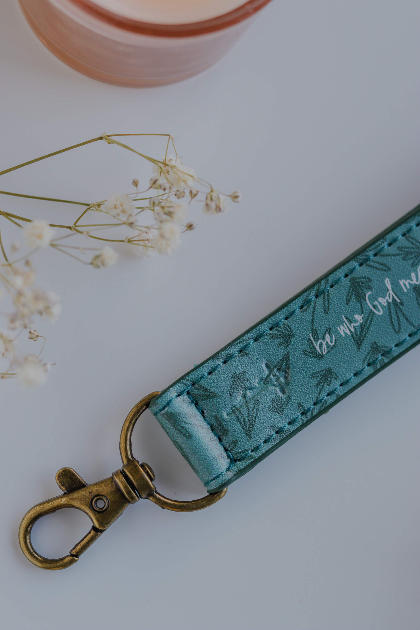 Be Who God Meant You to Be wristlet