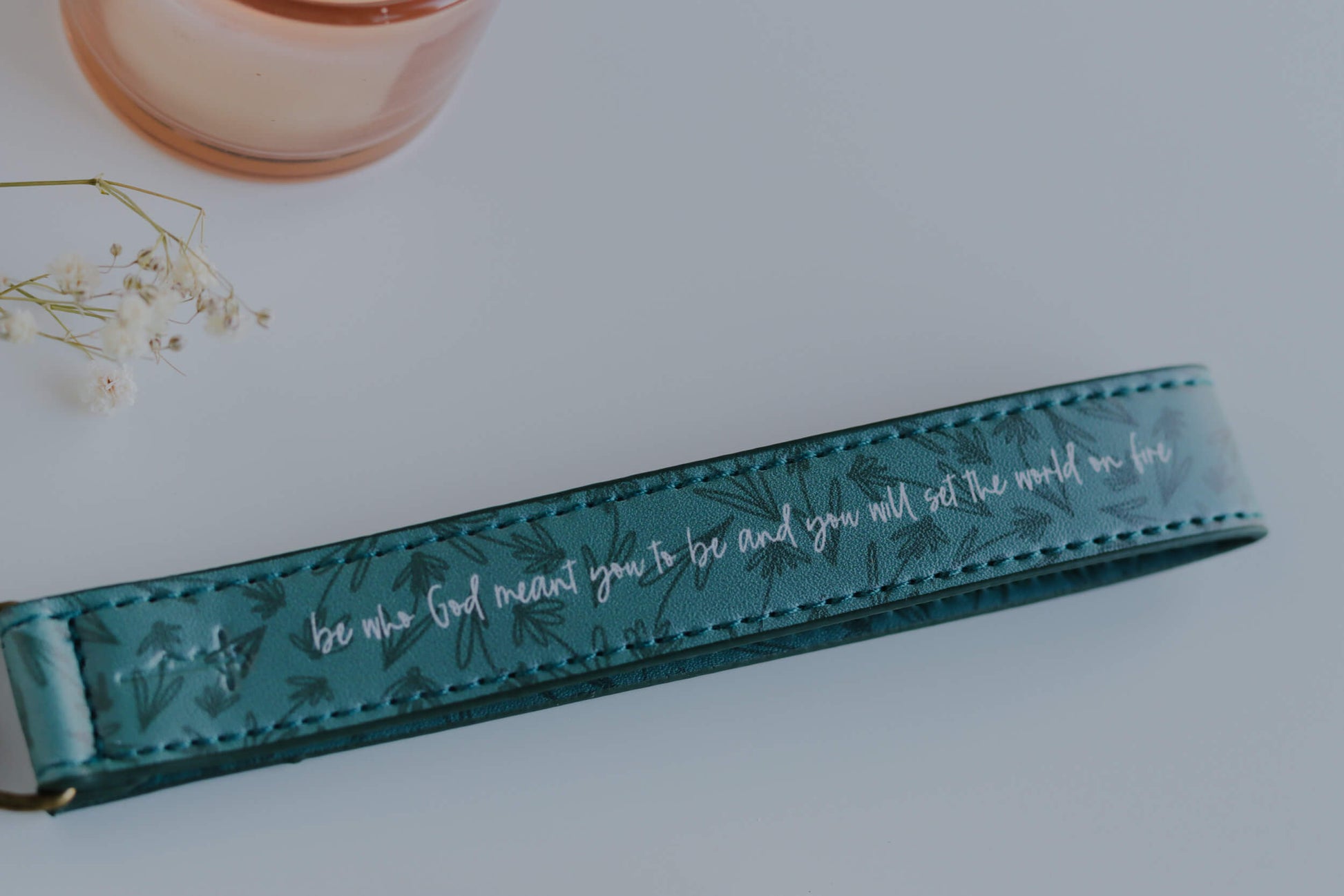 Be Who God Meant You to Be wristlet