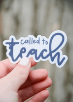 Called to Teach - Catholic Vinyl Sticker