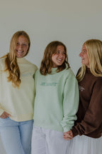 Be Saints mock neck - BROWN