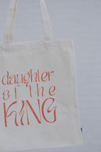 Daughter of the King tote bag