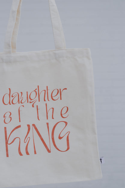 Daughter of the King tote bag