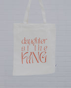 Daughter of the King tote bag
