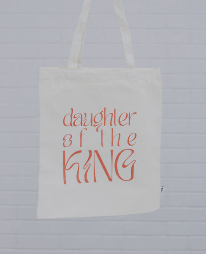 Daughter of the King tote bag