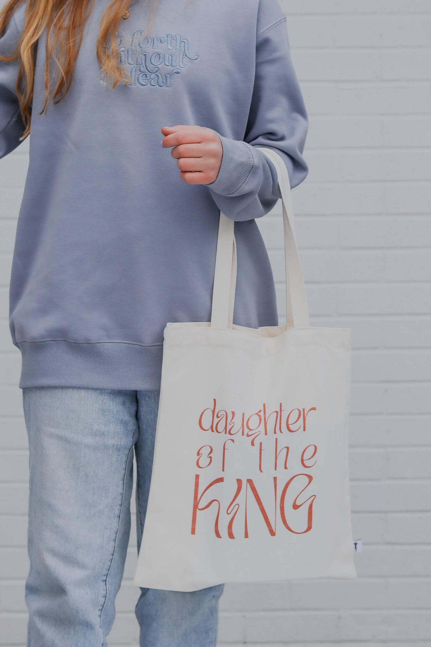 Daughter of the King tote bag