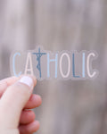 Catholic Vinyl Sticker - THERESE