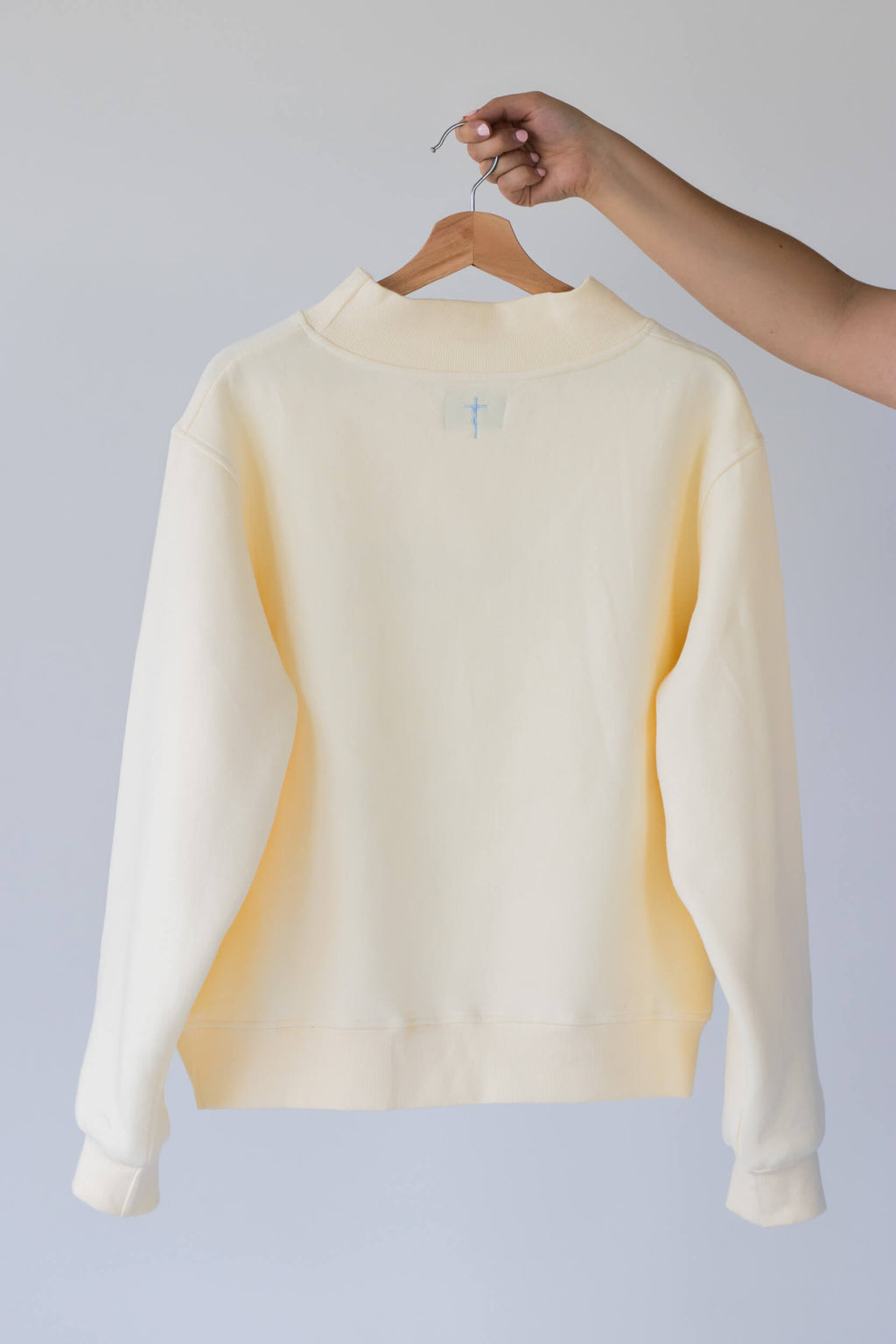 Choose Joy mock neck