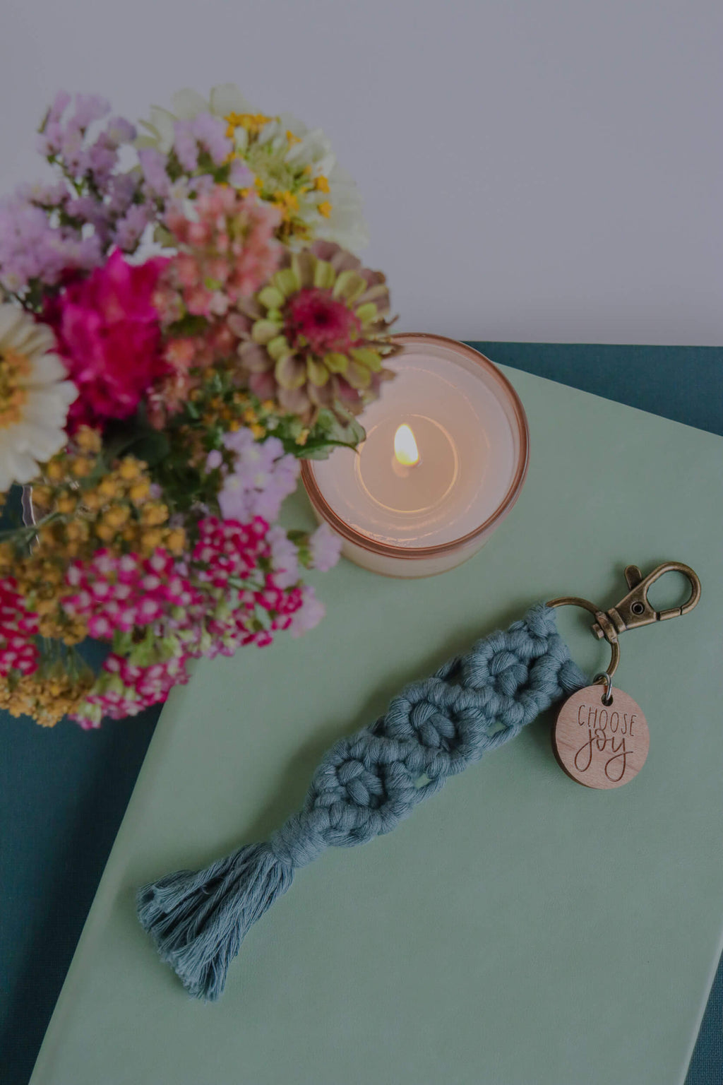 Catholic Macrame Keychain - BUILD YOUR OWN