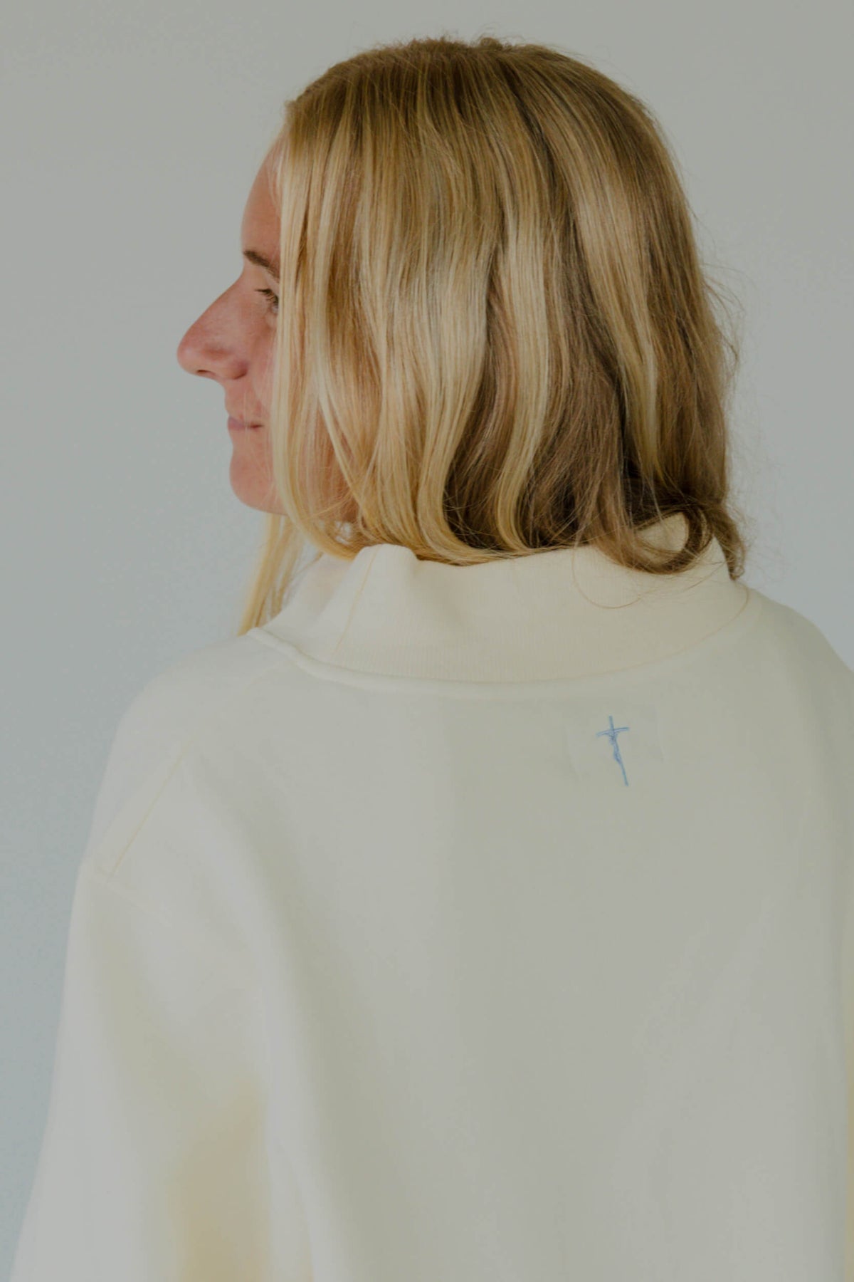 Choose Joy mock neck