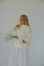 Choose Joy mock neck