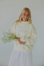 Choose Joy mock neck