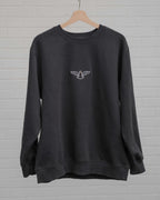 Come Holy Spirit Catholic crewneck - BLACK