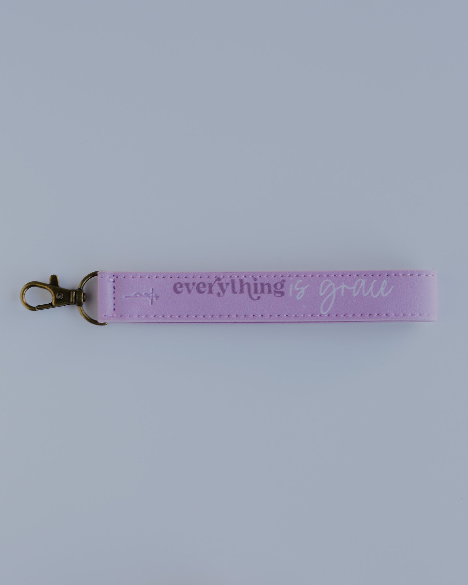 Everything is Grace wristlet