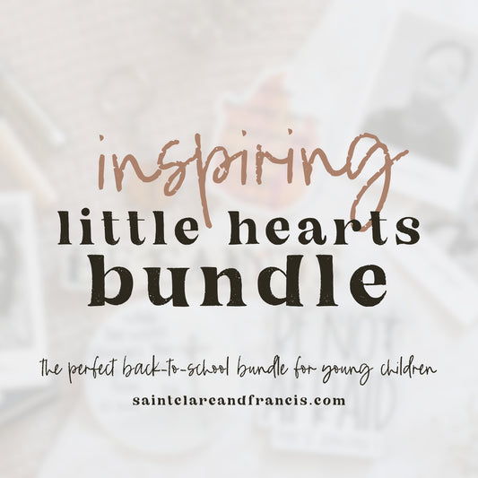 "Inspiring Little Hearts" Catholic Kids Bundle