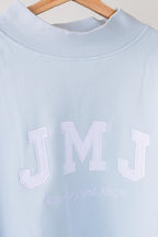 JMJ - Jesus, Mary, and Joseph mock neck