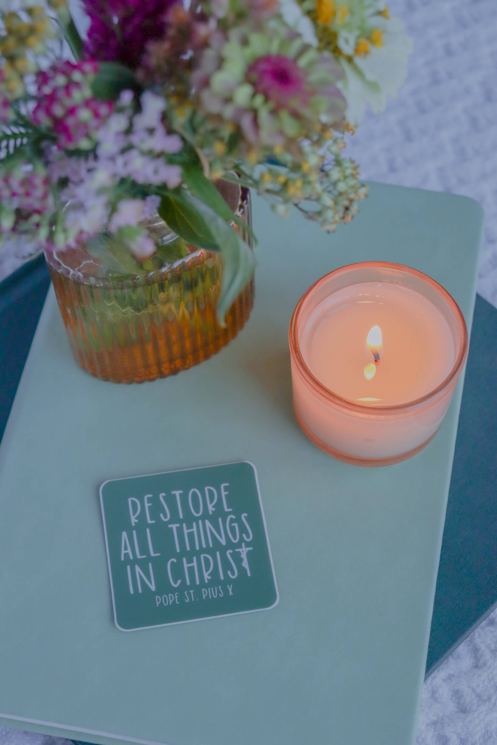 Restore All Things - St. Pius X Sticker