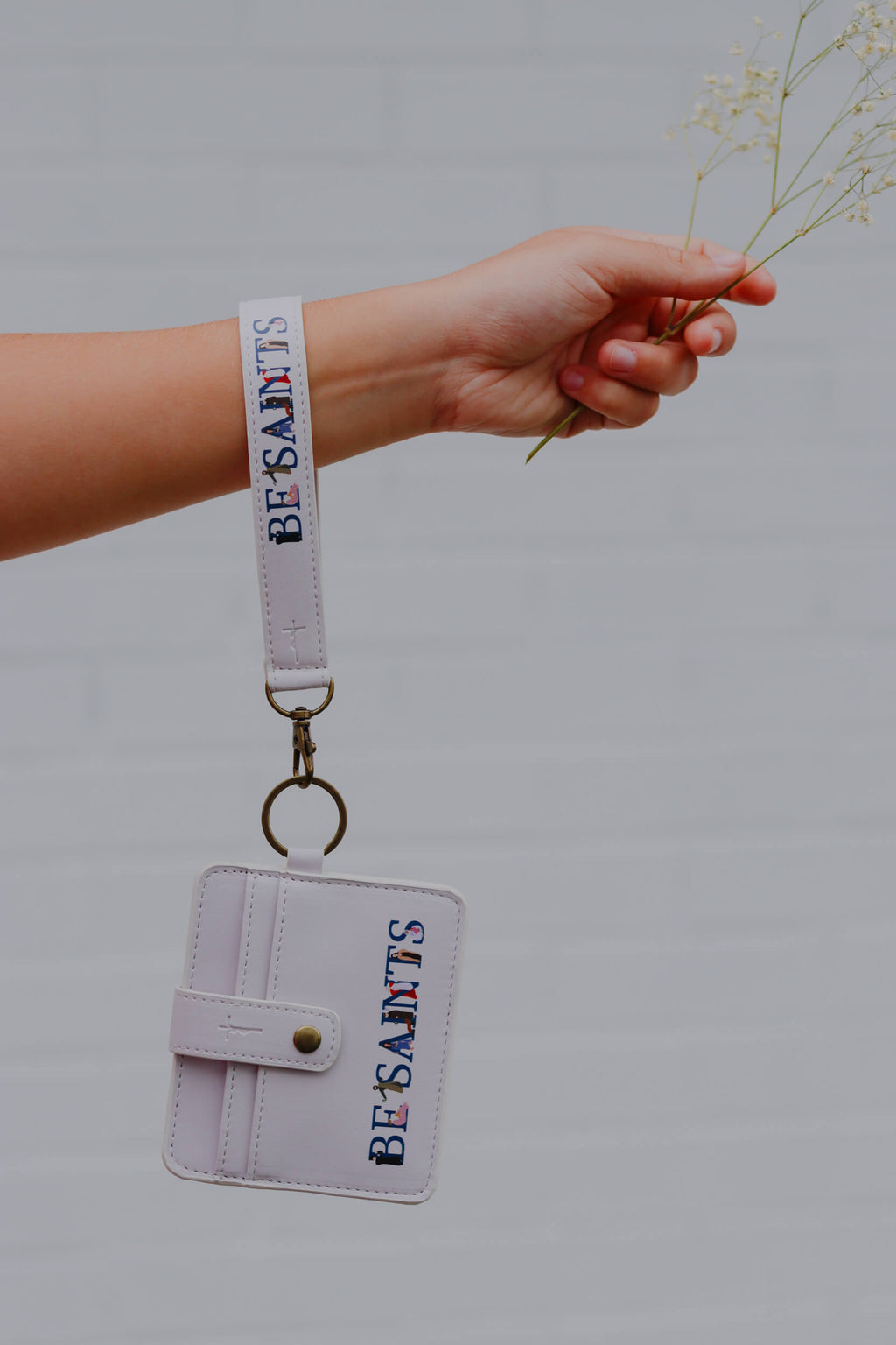 Be Saints wristlet