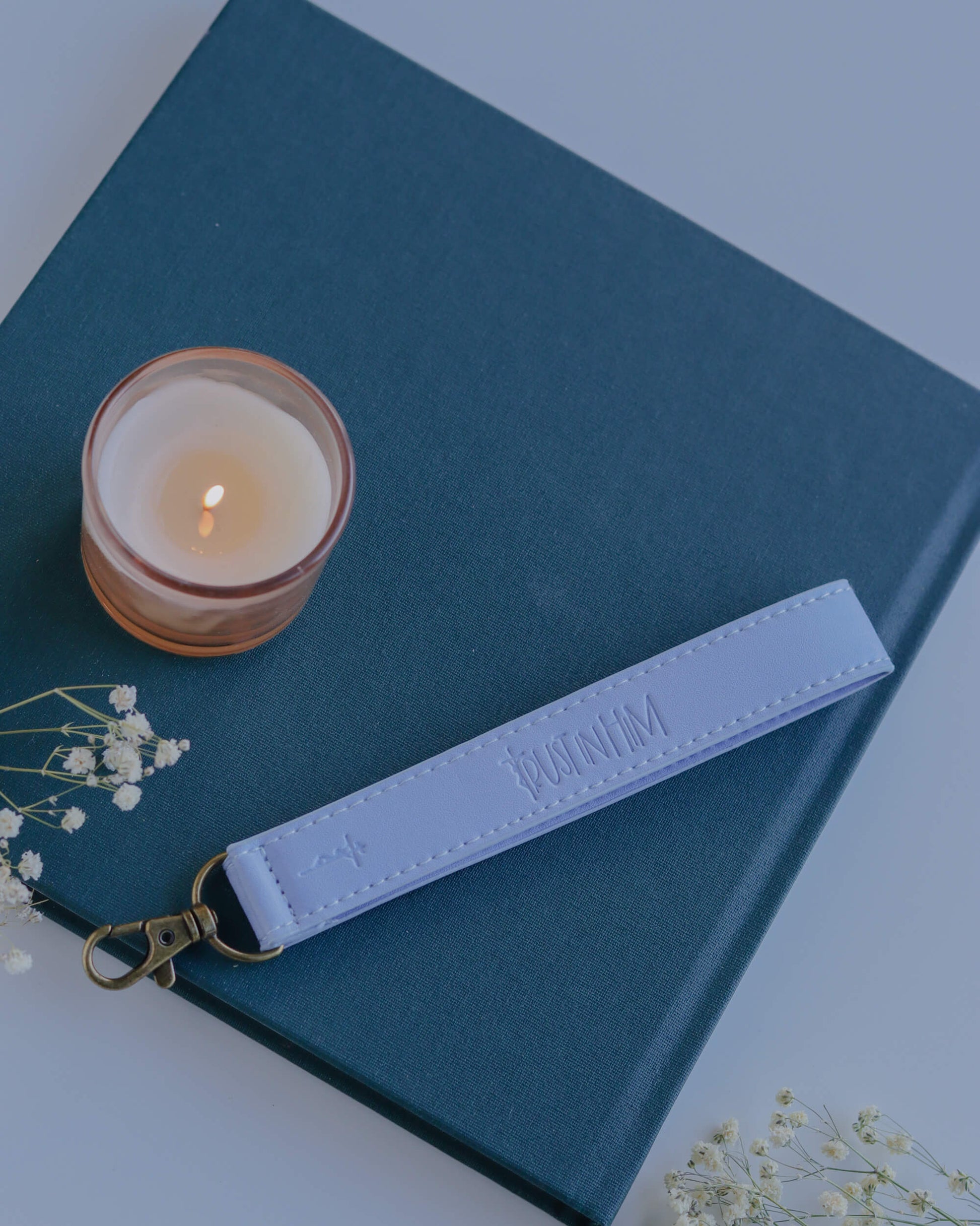 Trust in Him wristlet