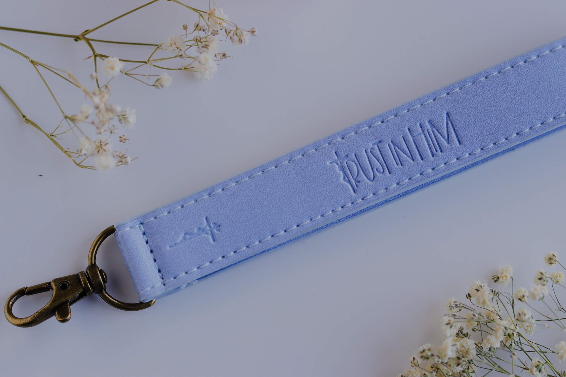 Trust in Him wristlet