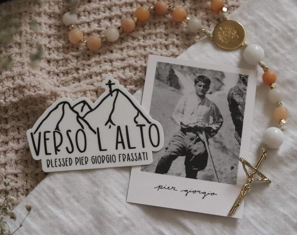 Verso L'Alto - Giorgio Frassati Sticker