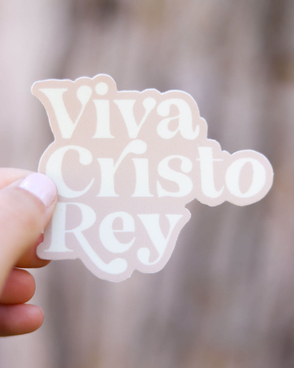 Viva Cristo Rey - Catholic Sticker