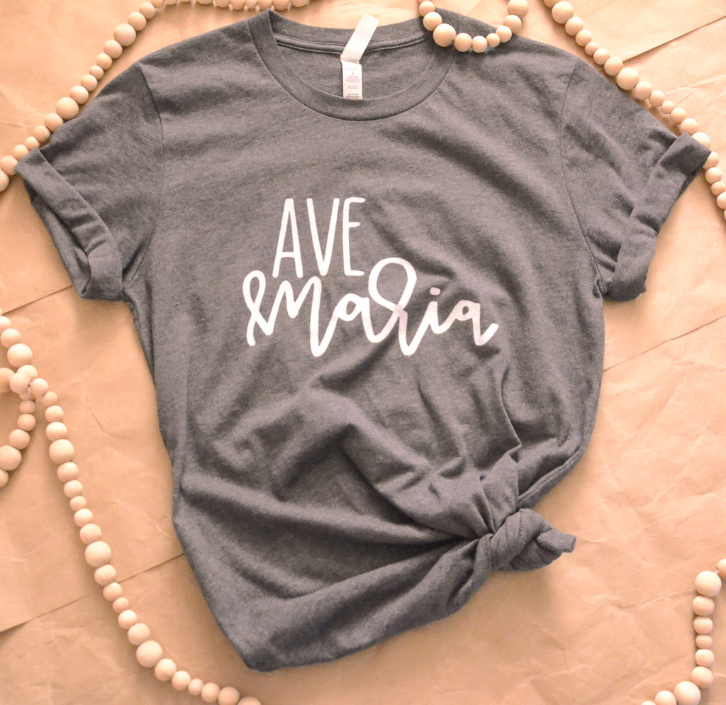 Ave Maria Catholic shirt