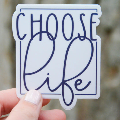 Choose Life - Catholic Vinyl Sticker