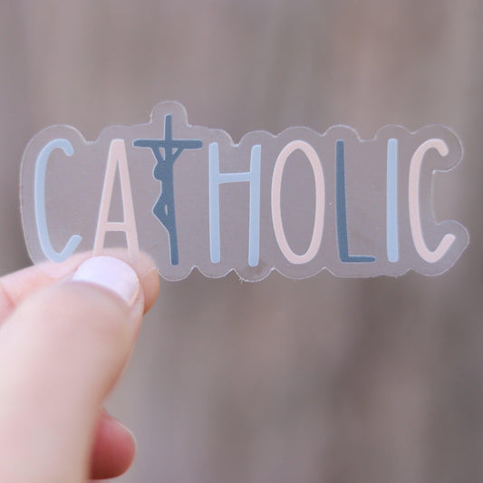 Catholic Vinyl Sticker - THERESE